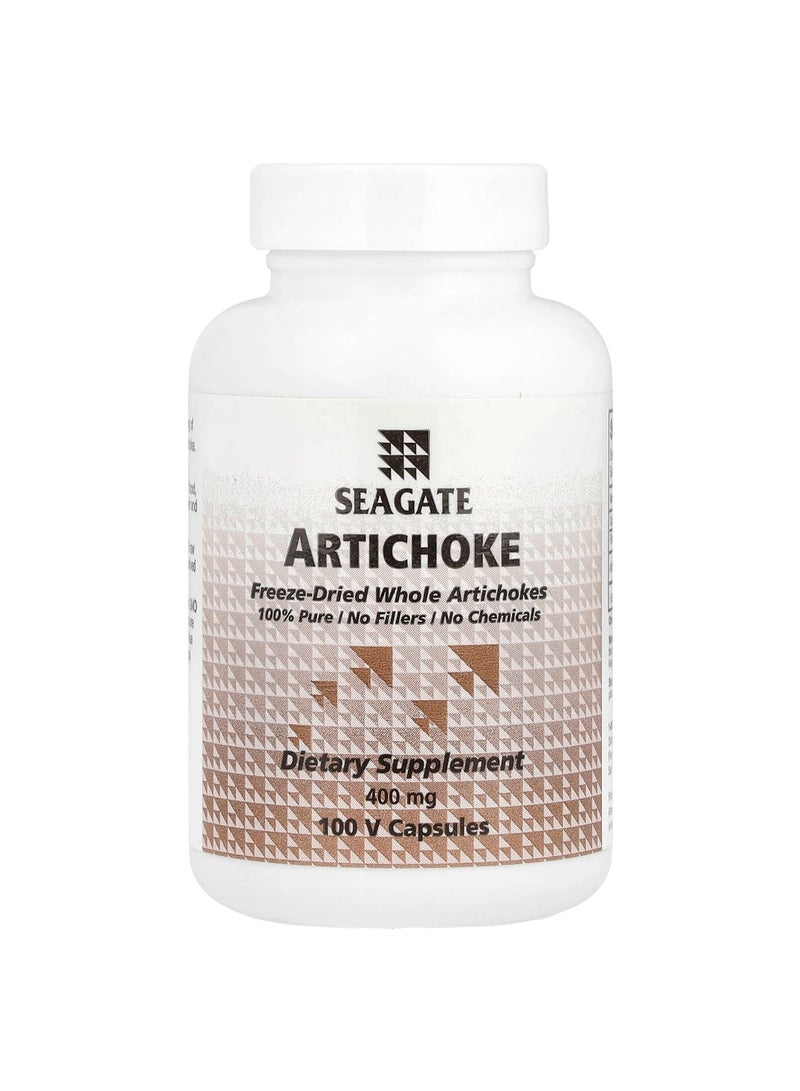 Artichoke, 400 mg, 100 V Capsules